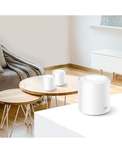Wi-Fi როუტერი TP-Link Deco X60 (3-pack) AX3000 Whole Home Mesh Wi-Fi 6 System , 5 image - Primestore.ge