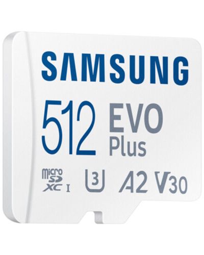 მეხსიერების ბარათი Samsung EVO Plus A2 V30 microSDXC UHS-I 512GB сlass10 , 2 image - Primestore.ge