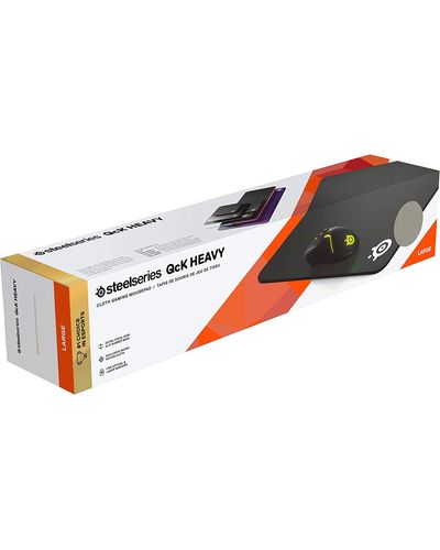 მაუსპადი SteelSeries Mouse Pad QcK Heavy Large Black (450x400x6mm) , 4 image - Primestore.ge