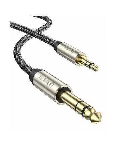 Audio cable UGREEN AV127 (10629) 3.5mm to 6.35mm TRS Stereo Audio Cable 3m, Gray