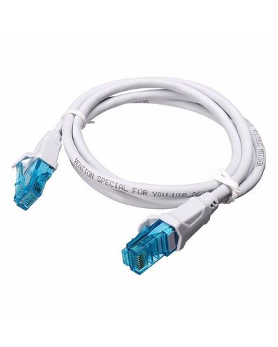 ქსელის კაბელი VENTION VAP-A10-S200 CAT5e UTP Patch Cord Cable 2M Blue  - Primestore.ge