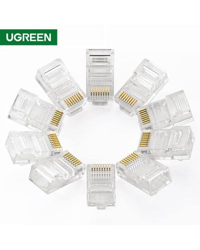 Network cable connector UGREEN NW110 (20329) RJ45 Network Connector for UTP Cat 5, Cat 5e 10pcs