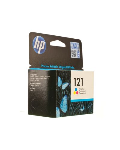 კარტრიჯი HP 121 Tri-color Original Ink Cartridge , 2 image - Primestore.ge