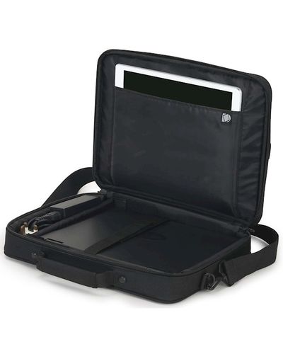 ნოუთბუქის ჩანთა Dicota D31431-RPET, 15.6", Laptop Bag, Black , 4 image - Primestore.ge
