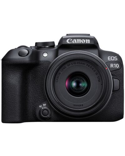 ფოტოაპარატი Canon EOS R10 RF-S 18-45mm IS STM 5331C047AA  - Primestore.ge