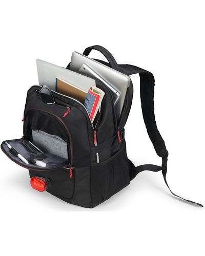 ნოუთბუქის ჩანთა Dicota D31736, 15.6", Backpack, Black , 2 image - Primestore.ge