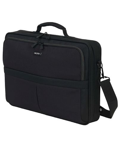 ნოუთბუქის ჩანთა Dicota D31431-RPET, 15.6", Laptop Bag, Black , 3 image - Primestore.ge