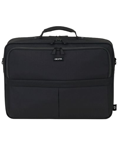 ნოუთბუქის ჩანთა Dicota D31432-RPET, 17.3", Laptop Bag, Black  - Primestore.ge