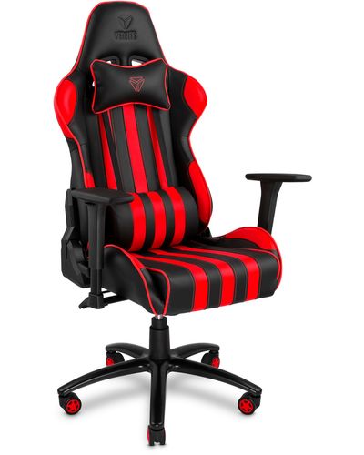 სათამაშო სავარძელი Yenkee YGC 100RD Sabotage Gaming Chair - Red , 2 image - Primestore.ge