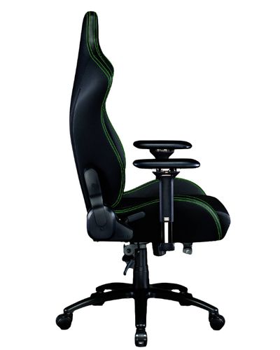 სათამაშო სავარძელი RAZER Gaming chair Iskur Black/Green , 3 image - Primestore.ge