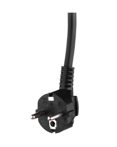Power strip 2E Power strip 5XSchuko with switch, 3G*1.5мм, 1.5m, black, 6 image