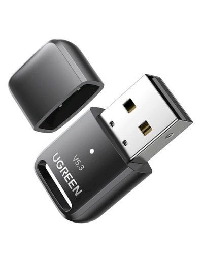 Bluetooth adapter UGREEN CM591 (90225), USB Bluetooth Adapter, Black