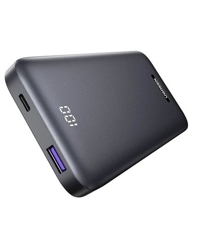 Portable charger UGREEN PB198 (60689), 10000mAh, USB-C, Type-c, USB-A, Power Bank, Gray, 2 image