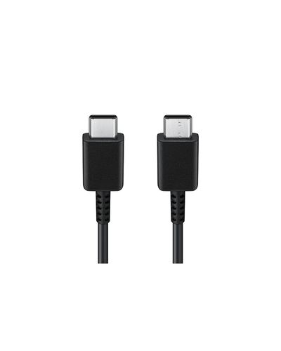 USB კაბელი Type-C  Samsung USB Type-C cable to USB Type-C (60 W) BLACK (EP-DA705BBRGRU) , 2 image - Primestore.ge