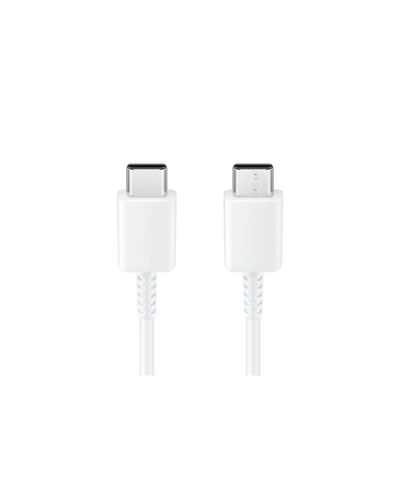 USB კაბელი Type-C  Samsung USB Type-C cable to USB Type-C (60 W) WHITE (EP-DA705BWRGRU) , 2 image - Primestore.ge