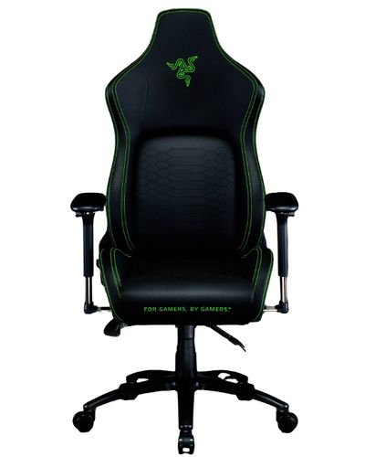 სათამაშო სავარძელი RAZER Gaming chair Iskur Black/Green  - Primestore.ge