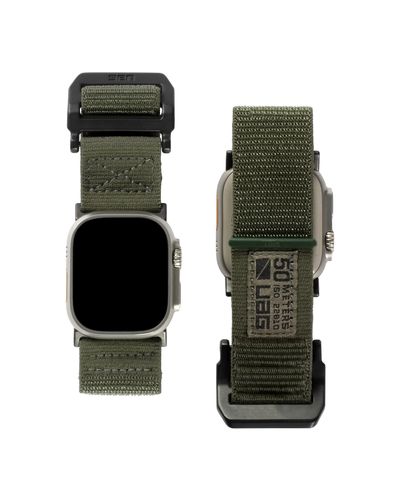Smart watch strap UAG Watch 45 Active Strap 2022-Foliage Green nylon