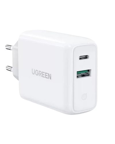 Charger UGREEN CD170 (60468), 36W, USB, Type-C, Type-c, White