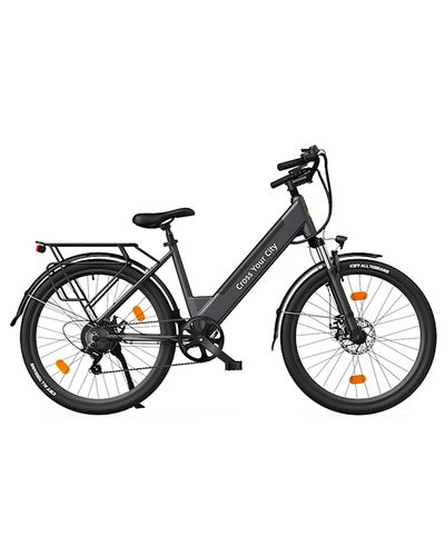 Electric bicycle ADO A26S XE, 500W, Smart APP, Electric Bike, 25KM/H, Gray, 3 image