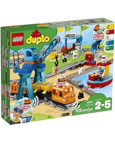 სათამაშო ლეგო LEGO Duplo Cargo Train , 5 image - Primestore.ge