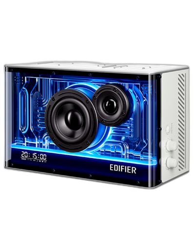 Speaker Edifier QD35, 40W, AUX, USB, Bluetooth, Speaker, White, 2 image