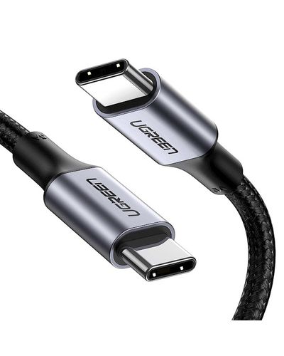 USB cable UGREEN US316 (70428), Type-c to Type-c, USB-C To USB-C, 1.5m, Black