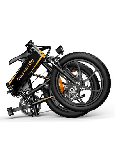 Electric bicycle ADO A20+, 250W, Folding Electric Bike, 25KM/H, Black, 4 image