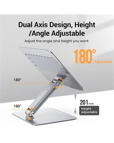Notebook stand UGREEN LP339 (40291), Laptop Stand, Silver, 3 image