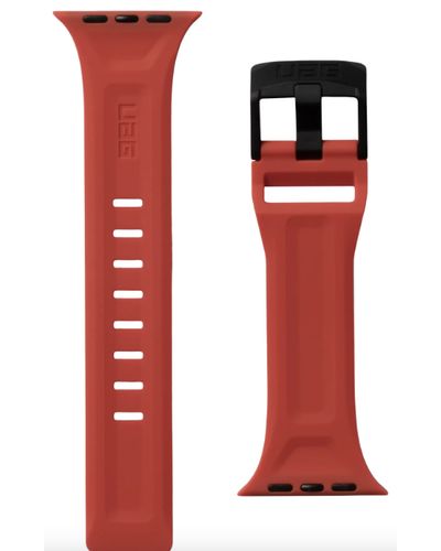 Smart watch strap UAG Watch 45 Scout Strap 2022- Rust Silicone, 2 image