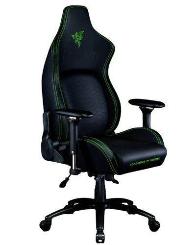 სათამაშო სავარძელი RAZER Gaming chair Iskur Black/Green , 2 image - Primestore.ge