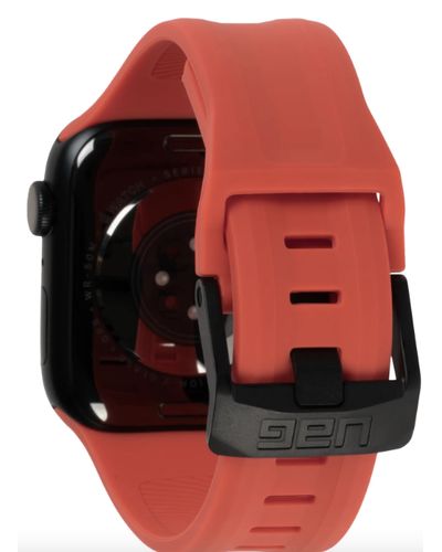 სმარტ საათის სამაჯური UAG Watch 45 Scout Strap 2022- Rust Silicone , 4 image - Primestore.ge