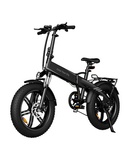 Electric bicycle ADO A20F XE, 500W, Smart APP, Folding Electric Bike, 25KM/H, Black