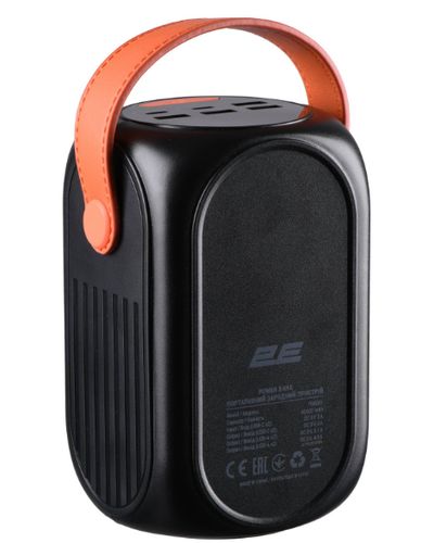 Portable Charger 2E Power Bank Travel 60000mAh PD Black, 2 image