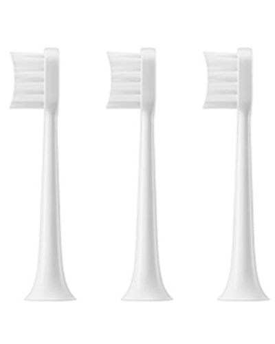 კბილის ელექტრო ჯაგრისი Xiaomi Mijia Electric T200 Toothbrush Head 3 Pack , 2 image - Primestore.ge