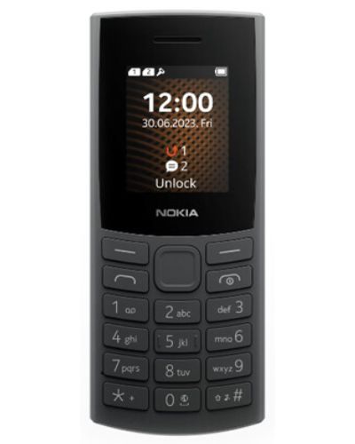 მობილური ტელეფონი Nokia 106 Dual Sim Charcoal 2023 , 2 image - Primestore.ge
