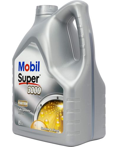 Oil MOBIL SUPER 3000 X1 5W40 5L, 3 image