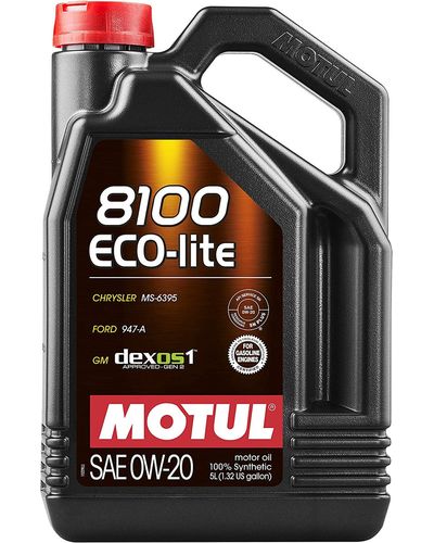 Oil MOTUL 8100 ECO-LITE 0W20 5L