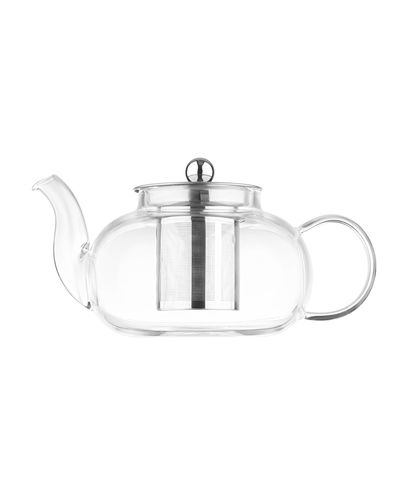 ჩაის დასაყენებელი ARDESTO Tea pot Gemini, 800 ml, borosilicate glass, s/s  - Primestore.ge