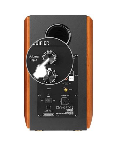 Speaker Edifier S1000W, 120W, Optical, Coaxial, Bluetooth, Wi-Fi, Speaker, Brown, 4 image