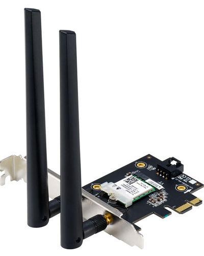 Wi-Fi როუტერი Asus PCE-AXE5400 PCI-E WIFI Adapter  - Primestore.ge
