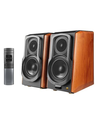 Speaker Edifier S1000W, 120W, Optical, Coaxial, Bluetooth, Wi-Fi, Speaker, Brown, 2 image