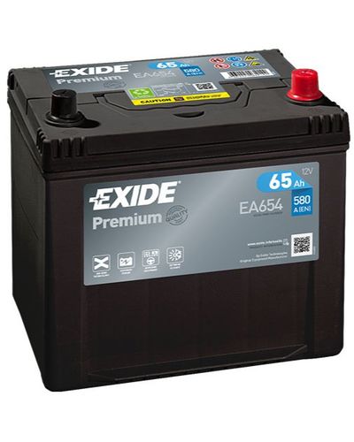 აკუმულატორი Exide PR EA654 65 ა*ს JIS R+  - Primestore.ge