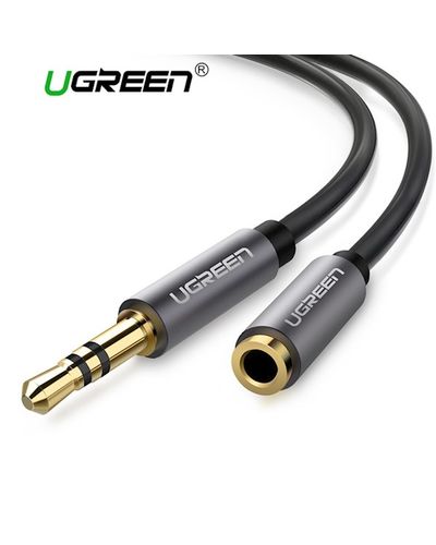 Audio cable UGREEN AV118 (10538) 3.5mm Male to 3.5mm Female Extension Cable 5m (Black)