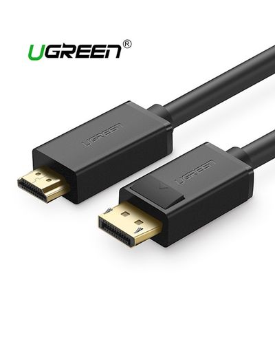 HDMI კაბელი UGREEN  DP101 (10239) DP to HDMI male cable 1.5M  - Primestore.ge