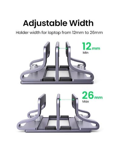 Notebook stand UGREEN LP258 (60643), Laptop Stand, Silver, 3 image