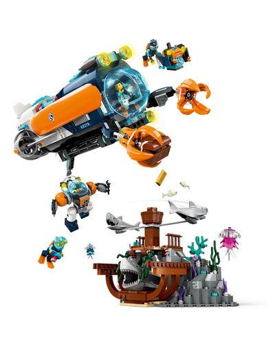 ლეგო LEGO City Exploration Deep Sea Explorer Submarine  - Primestore.ge
