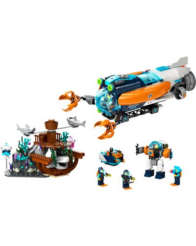 ლეგო LEGO City Exploration Deep Sea Explorer Submarine , 3 image - Primestore.ge