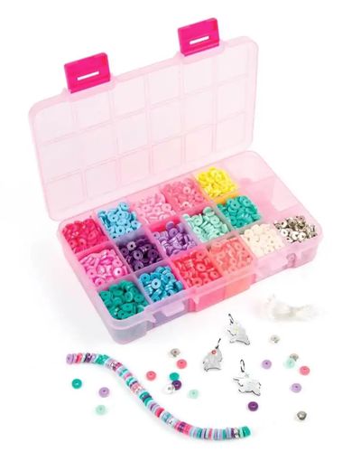 აქსესუარების გასაკეთებელი ნაკრები Make It Real Disney Princess Moana Royal Rounds Heishi Beads , 3 image - Primestore.ge