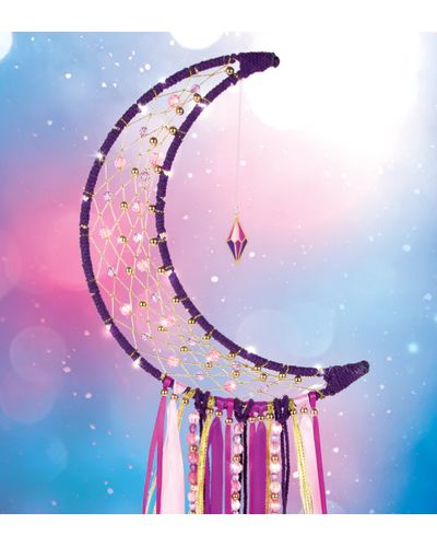 Wall Decor Make It Real Lunar Dream Catcher with Lights, 3 image