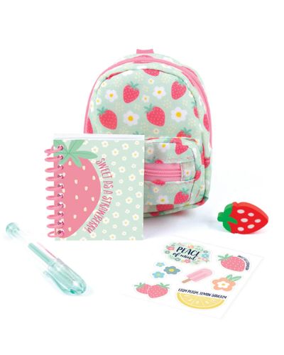 Mini backpack with accessories Make It Real 3C4G Mini Backpack with Stationery